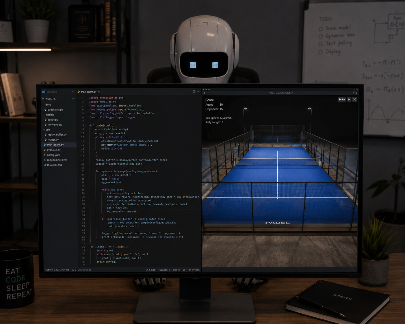 Python bot voor padelreservering